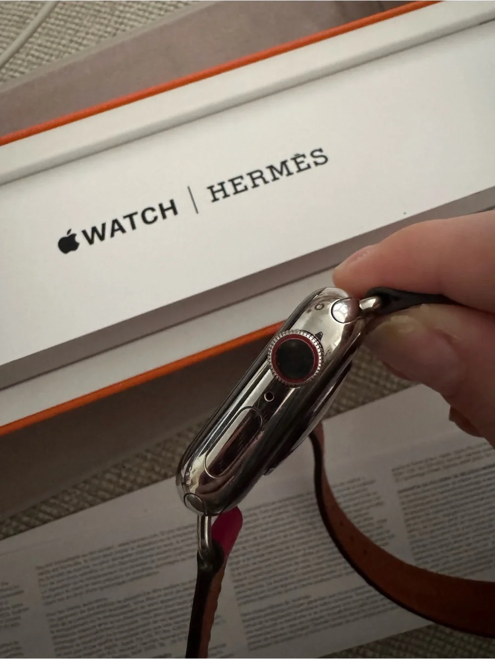 Authentic Hermes Apple Watch Series 6